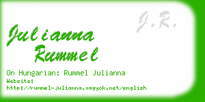 julianna rummel business card